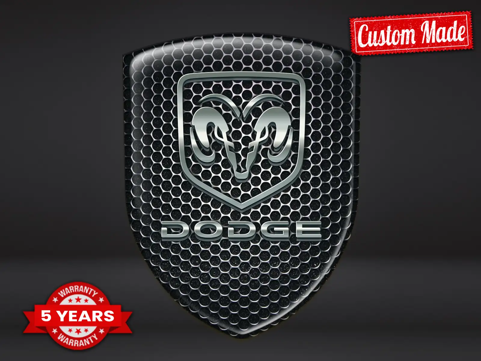 Dodge Striscioni Parabrezza Resistenti Pregiati Professionali